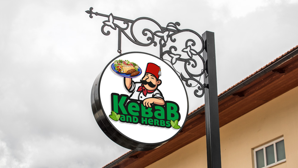 Kebab & Herbs Restaurant Logo