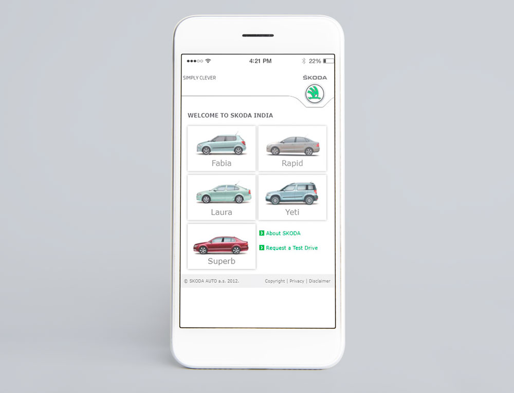Skoda Mobile App