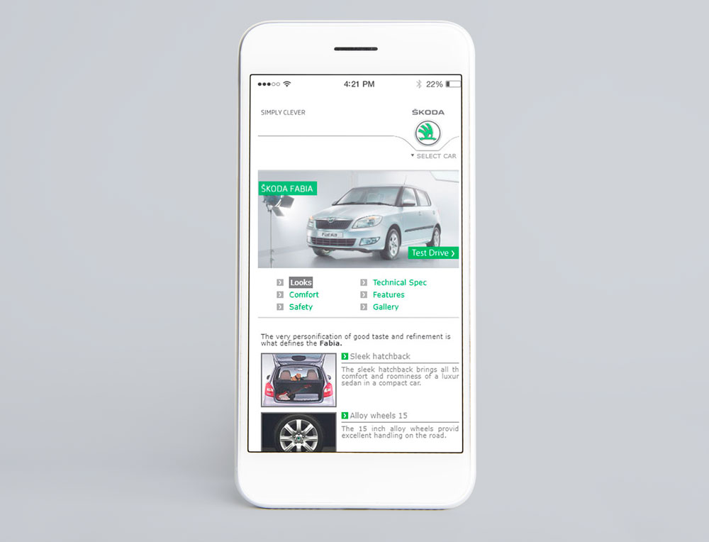 Skoda Mobile App