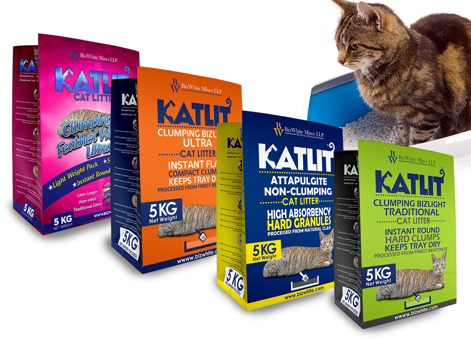 Cat Litter Bag Package Designing
