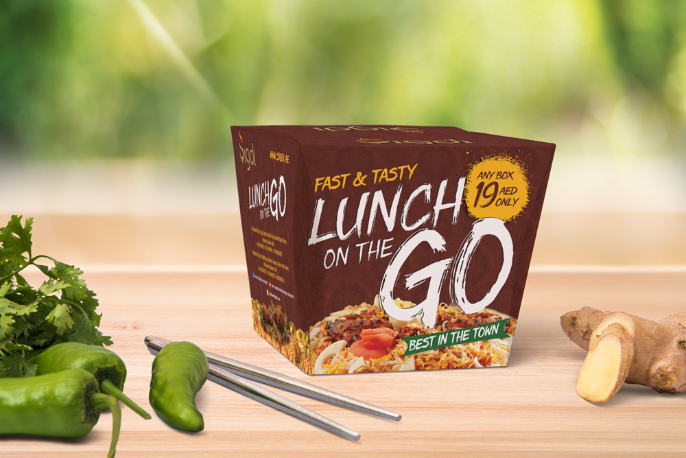 Chinese Take Away Package Designing