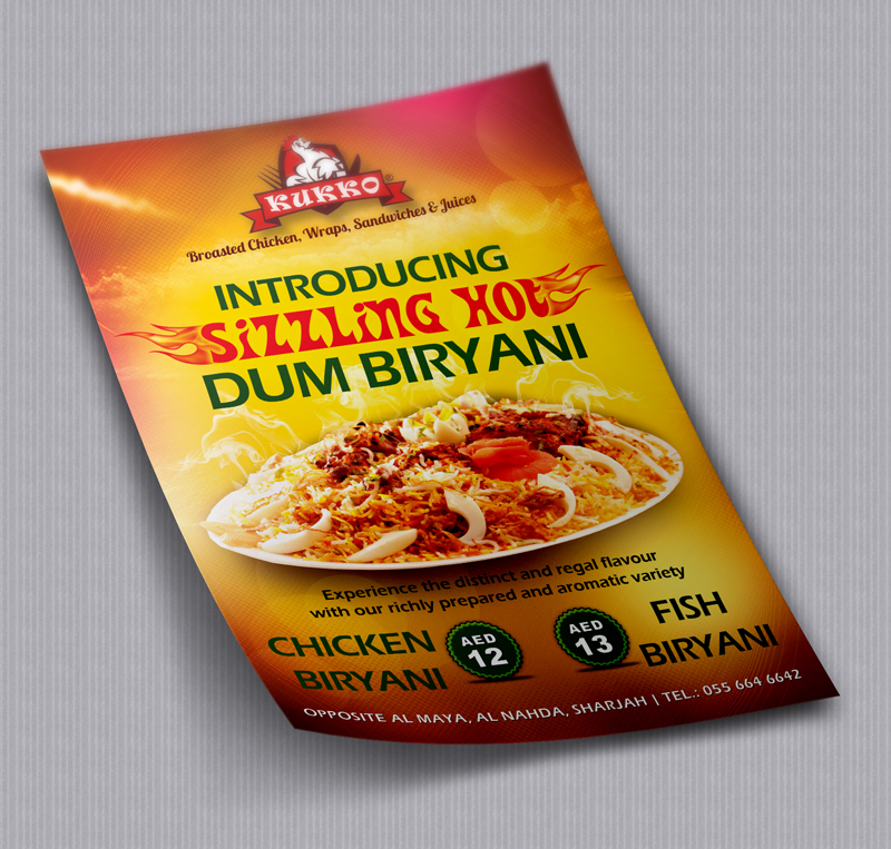 Kukko Biryani Flyer
