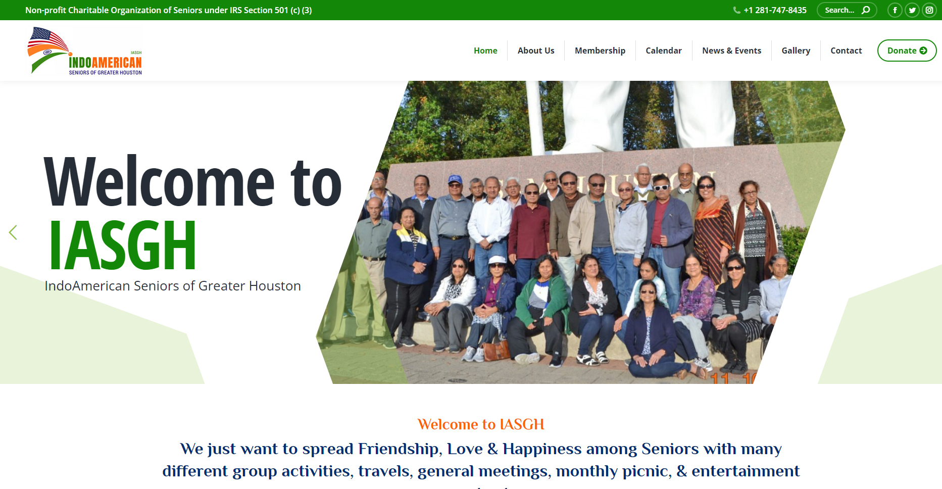 IndoAmerican Seniors of Greater Houston